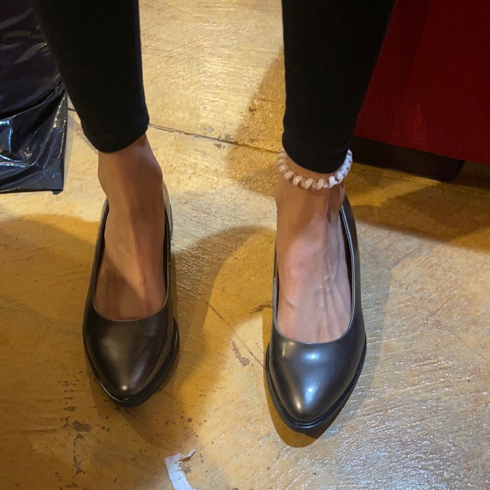 Black flats